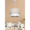 Opviq , 390FLH1669 , Corbeu - Cream , Krém 
Fehér Színű , Csillár , E27