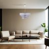 Opviq , 390FLH1687 , Couper - Grey, Silver , Szürke 
Ezüst Színű , Csillár , E27