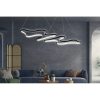 Opviq , 166PRG1238 , Duple , Fekete Színű , Csillár , LED Foglalattal