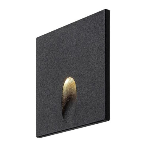 Rábalux , 71169 , Boven , Ráépíthető és Beépíthető lámpa , fekete , IP54 , 3000K , 3W