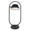 Rábalux , 74190 , Odiss , Asztali lámpa , fekete , IP20 , 3000K , 6W