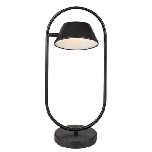 Rábalux , 74190 , Odiss , Asztali lámpa , fekete , IP20 , 3000K , 6W