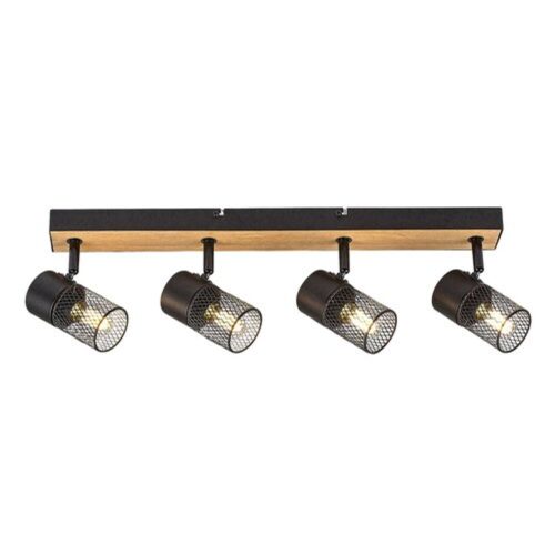 Rábalux , 71154 , Metta , Spotlámpa , tölgy , IP20 , E14K ,
