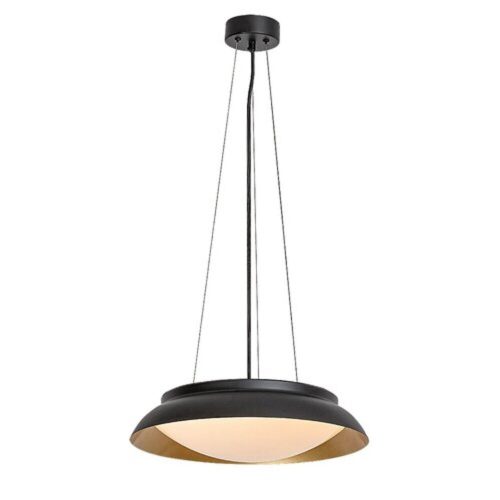 Rábalux , 72134 , Hafsa , Függeszték , fekete/ arany , IP20 , 3000K , 24W