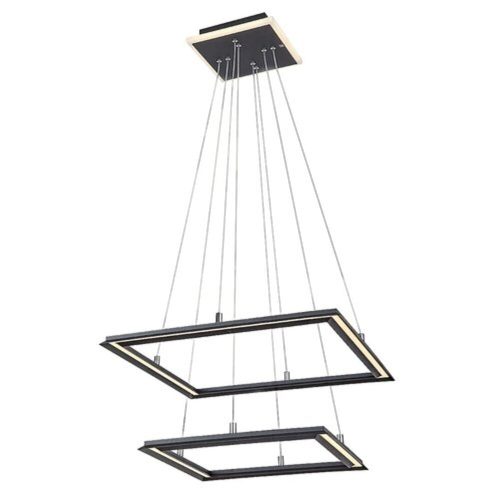 Rábalux , 72243 , Sidona , Függeszték , fekete , IP20 , 3000K , 48W