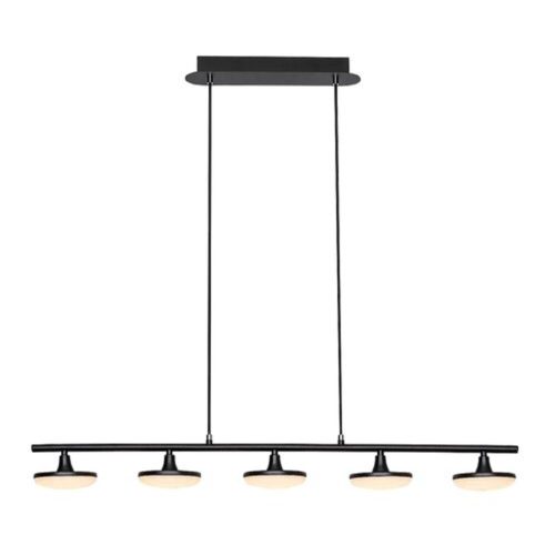 Rábalux , 72240 , Madi , Függeszték , matt fekete , IP20 , 3000K , 20W