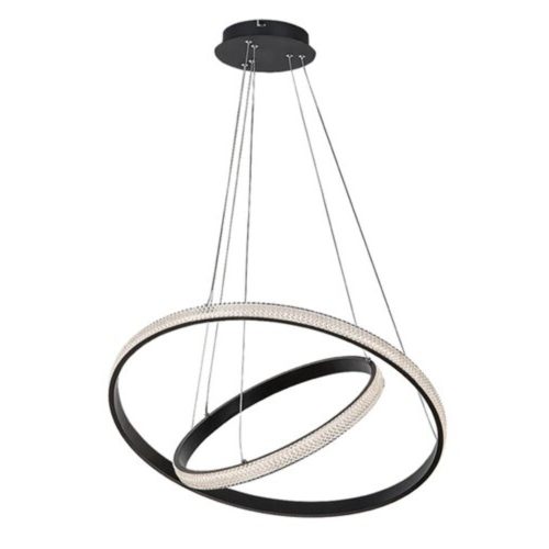 Rábalux , 72259 , Grete , Függeszték , fekete , IP20 , 3000K , 60W
