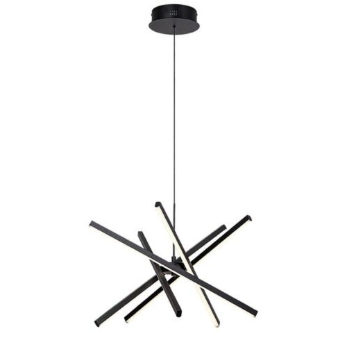 Rábalux , 72267 , Matilde , Függeszték , fekete , IP20 , 4000K , 48W