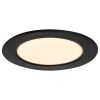 Rábalux , 71225 , Shaun2 , Ráépíthető és Beépíthető lámpa , fekete , IP20 , 3000K , 6W