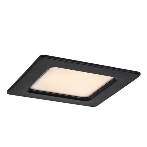 Rábalux , 71228 , Shaun2 , Ráépíthető és Beépíthető lámpa , fekete , IP20 , 3000K , 3W