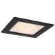 Rábalux , 71229 , Shaun2 , Ráépíthető és Beépíthető lámpa , fekete , IP20 , 3000K , 6W