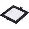 Rábalux , 71263 , Shaun2 , Ráépíthető és Beépíthető lámpa , fekete , IP20 , 4000K , 6W
