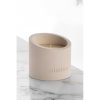 Bézs Amber Essence gyertya, 100% beton, 8,5 cm