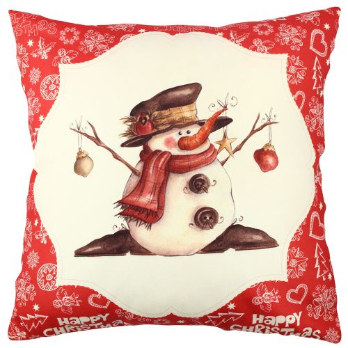 Mosható párna 43x43 cm, pamut-poliészter keverék, puha