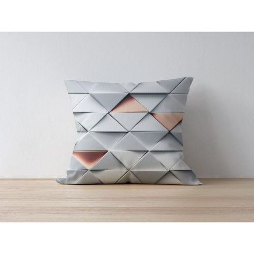 Stílusos párnahuzat, 43x43 cm, 50% poliészter/pamut