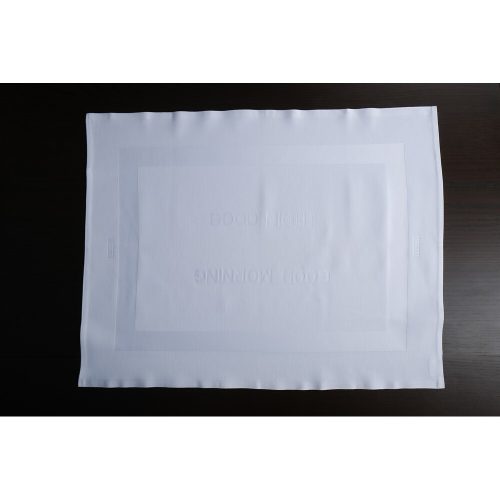 100% pamut fehér szalvéta, 55 x 70 cm | Elegáns étkezés