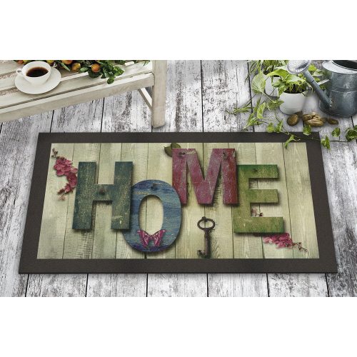 Tartós PVC lábtörlő, 45 x 70 cm | 50% nem szőtt filc