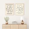 Stílusos MDF keretes festőkészlet (2 db) | 50x70 cm