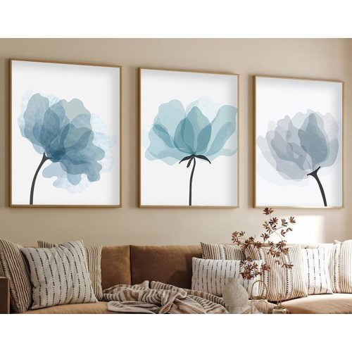 Elegáns 3 részes keretes MDF festőkészlet, 50x70 cm