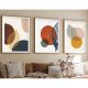 Elegáns 3 részes keretes MDF festőkészlet, 50x70 cm