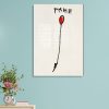 Banksy Tempered Glass Art, 30x45 cm, 4mm vastag
