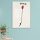 Banksy Tempered Glass Art, 30x45 cm, 4mm vastag