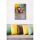 Elegáns vászonfestmény, 50x70 cm, 100% vászon, fa keret