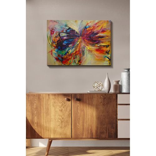 Elegáns vászonfestmény, 50x70 cm, 100% vászon, fa keret