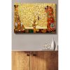 Gustav Klimt vászonfestmény, 50 x 70 cm, Fa keret