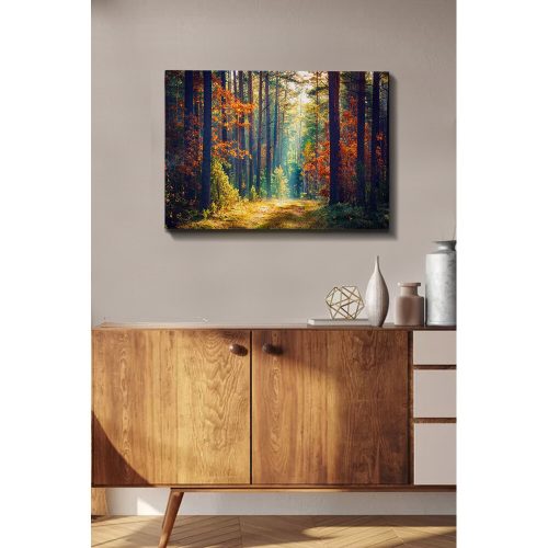 Elegáns vászonfestmény, 50x70 cm, 100% fa keret