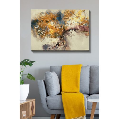 Elegáns vászonfestmény, 70x100 cm, 100% vászon, fa keret