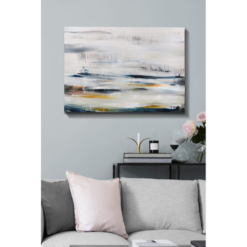 Elegáns vászonfestmény, 70x100 cm, 100% fa keret
