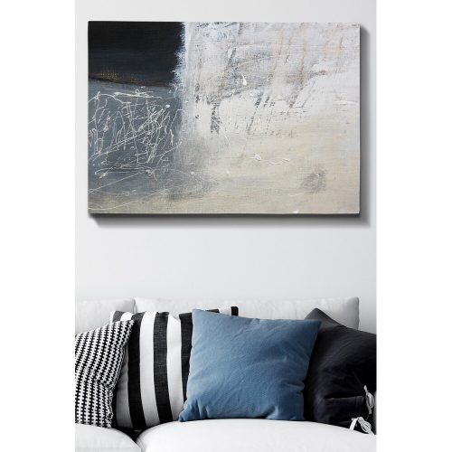 Elegáns vászonfestmény, 70x100 cm, 100% fa keret
