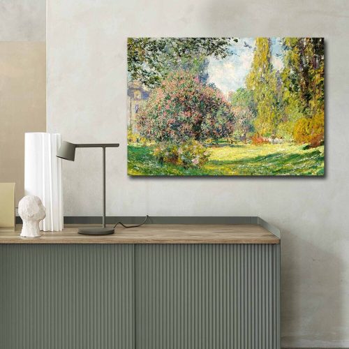 Claude Monet Dekoratív vászonfestmény, 70x100 cm, Velúr