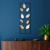 Kézzel készített fém faltartozék, 32 x 90 cm | 100% fém, egyedi design