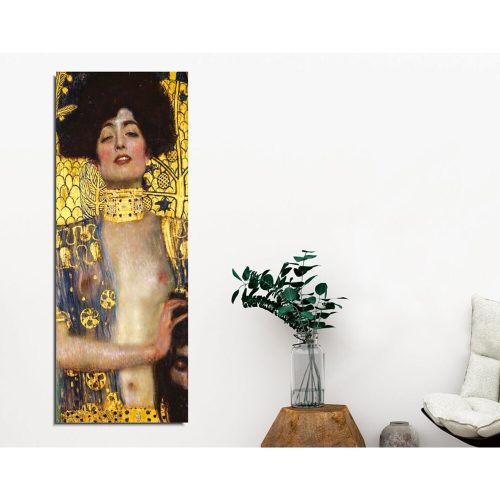 Judit és a Holofernész vászonművészet vezetője, 30x80 cm