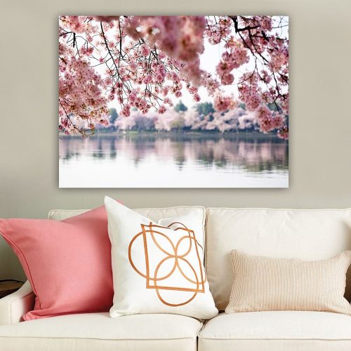 Elegáns vászonfestmény, 70x100 cm, 100% fa keret