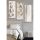 Dekoratív MDF festőkészlet (3 db), 20x50 cm, 100% MDF