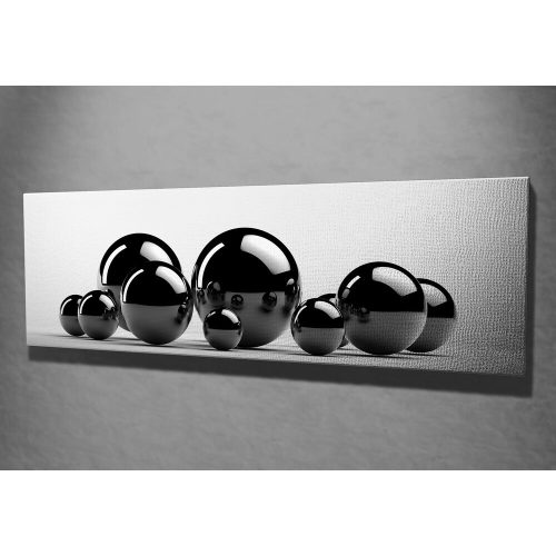 Elegáns vászonfestmény, 30 x 80 cm, fakeret
