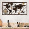 Kézzel festett fém faltartozék, 120x60 cm, 100% fém