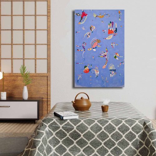 Vasili Kandinsky Canvas Art, 45x70 cm, fa keret