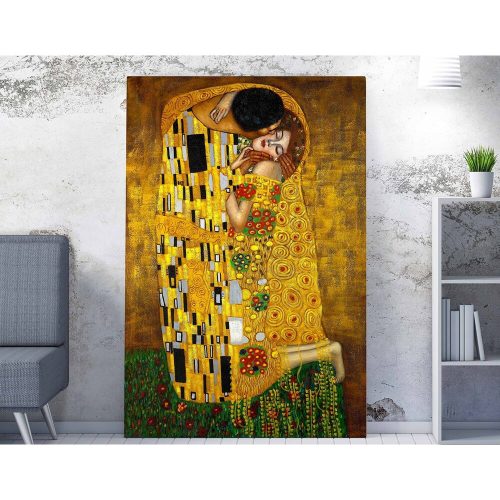 Gustav Klimt Canvas Art, 50x70 cm, Fa keret
