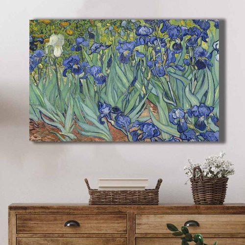 Vincent van Gogh dekoratív vászonfestmény, 45x70 cm