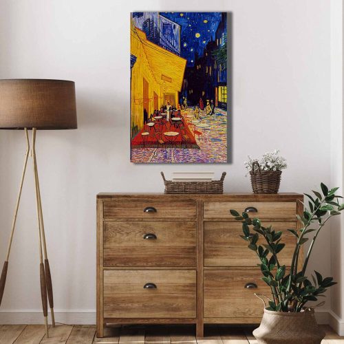 Vincent van Gogh dekoratív vászonfestmény, 45x70 cm