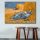 Vincent van Gogh vászonfestmény, 70x100 cm, fakeret