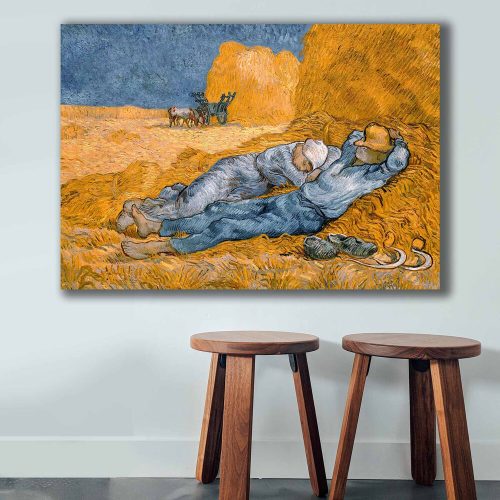Vincent van Gogh vászonfestmény, 70x100 cm, fakeret