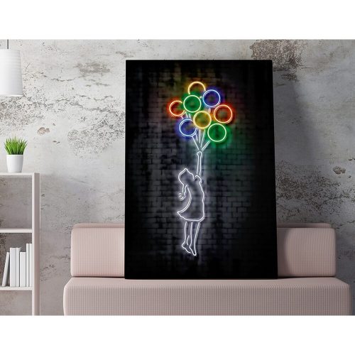 Elegáns vászonfestmény, 50x70 cm, keretes mű, 50% pamut