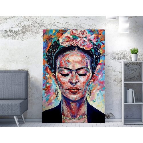 Elegáns vászonfestmény, 70x100 cm, keretes Art