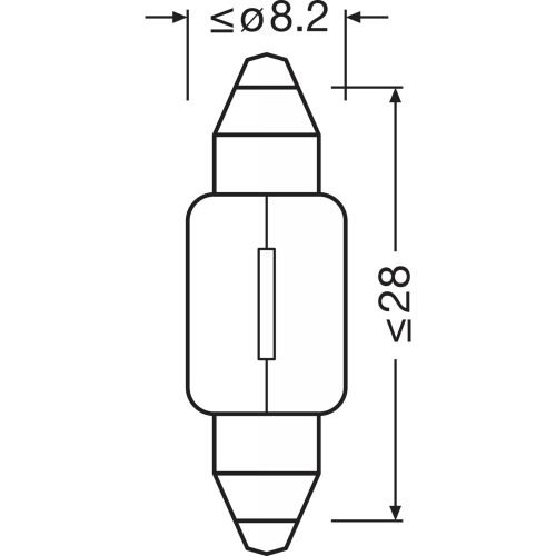 OSRAM EREDETI FESZTŐLÁMPA 6428