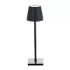 LED asztali lámpa 2,5w CCT fényerőszabályozható fekete, dimmelhető, 230 lm, IP44, Optonica, 267
